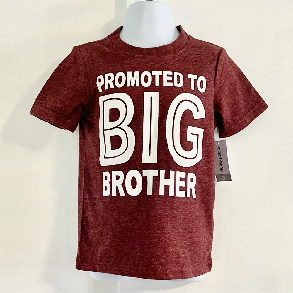 🆕Carter’s PROMOTED TO BIG BROTHER Tee